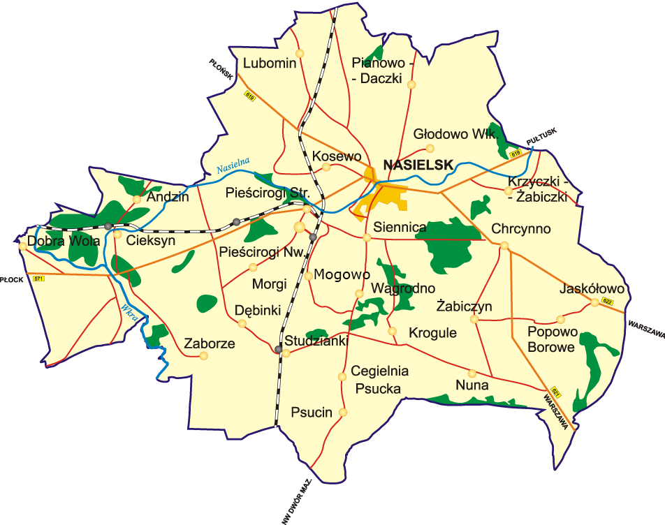 Nasielsk-Mapa-Gminy