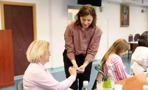 Zdjęcie do Relacja z warsztat&oacute;w &quot;Dbanie o innych, zacznij od siebie - mindfulness w organizacji&quot; 