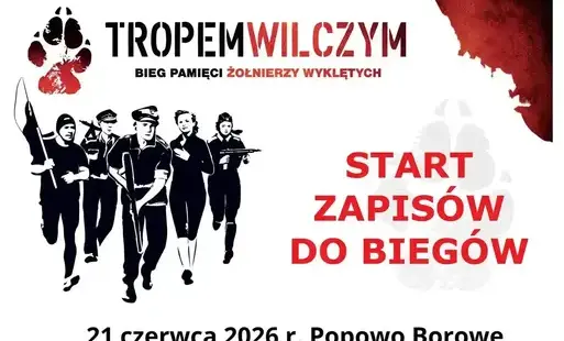 Zdjęcie do Zapisy na bieg "Tropem Wilczym" już otwarte!