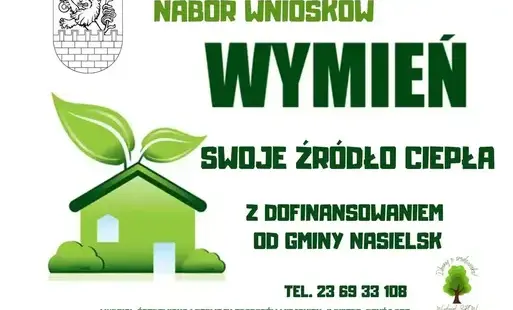 Zdjęcie do Nab&oacute;r wniosk&oacute;w na dofinansowanie do wymiany źr&oacute;dła ciepła!