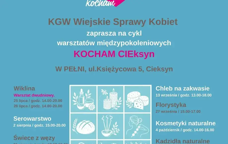 Warsztaty międzypokoleniowe w Cieksynie!