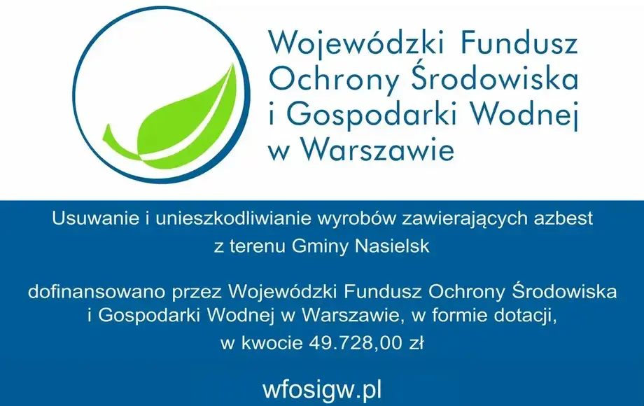 Dotacja na odbiór azbestu!
