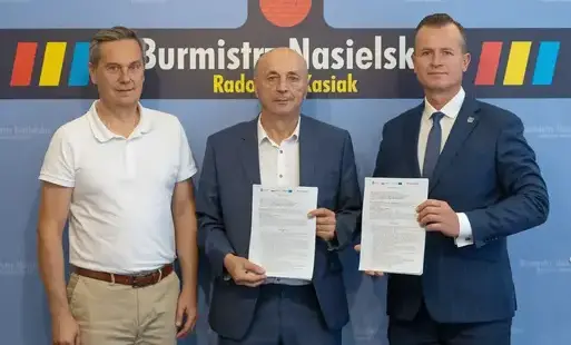 Zdjęcie do  Umowa na rozbudowę oczyszczalni ściek&oacute;w w Nasielsku podpisana