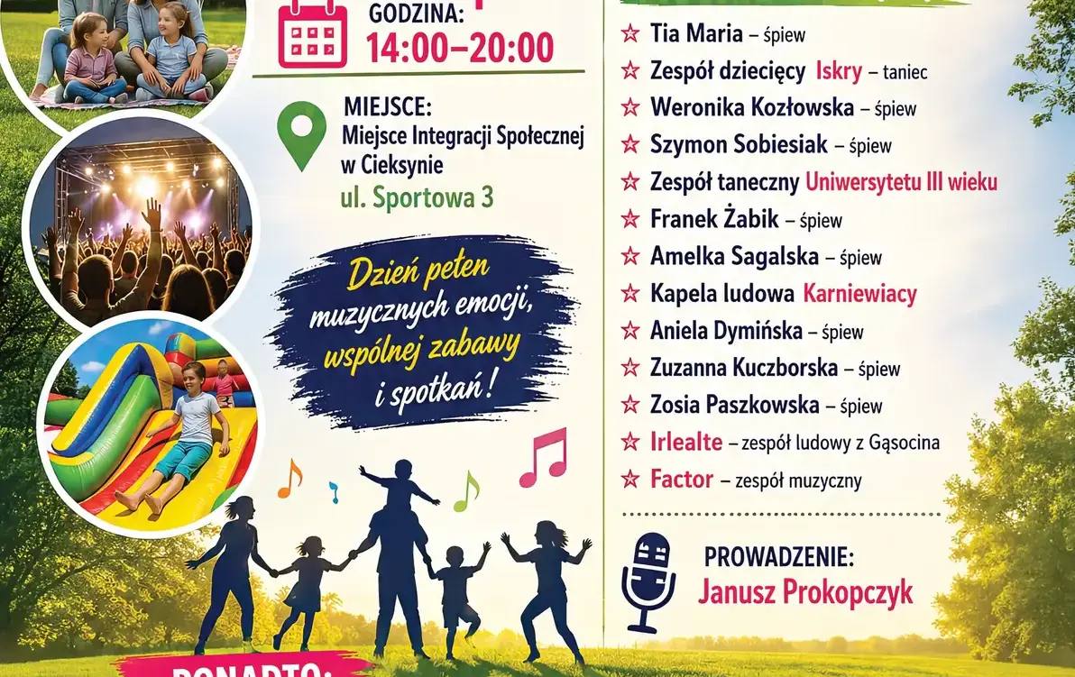 Piknik "Muzyka łączy pokolenia"!