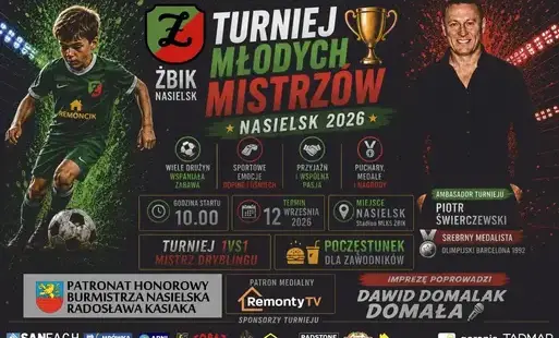 Zdjęcie do Serdecznie zapraszamy na Turniej Młodych Mistrz&oacute;w rocznik 2018-2019!