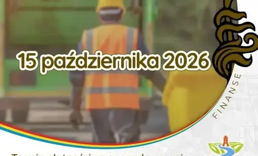 Zdjęcie do Termin płatności za gospodarowanie odpadami komunalnymi za wrzesień