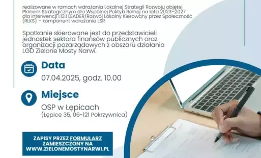Zdjęcie do Spotkanie informacyjno-szkoleniowe