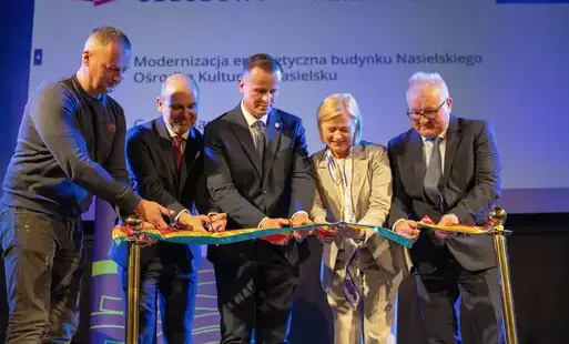 Zdjęcie do Modernizacja energetyczna Nasielskiego Ośrodka Kultury dobiegła końca!