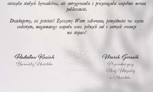 Zdjęcie do Życzenia z okazji Dnia Działacza Kultury