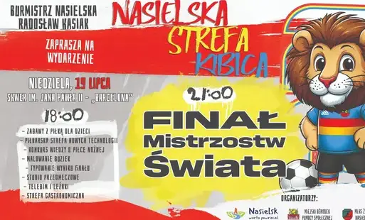 Zdjęcie do Nasielska Strefa Kibica &ndash; wsp&oacute;lnie przeżyjmy finał Mistrzostw Świata!