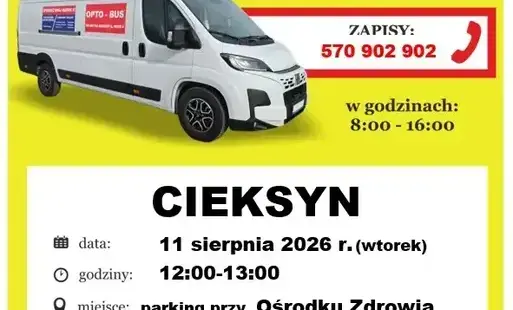 Zdjęcie do OPTO-BUS Bezpłatne badanie wzroku