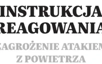 Instrukcja reagowania na zagrożenie atakiem z powietrza