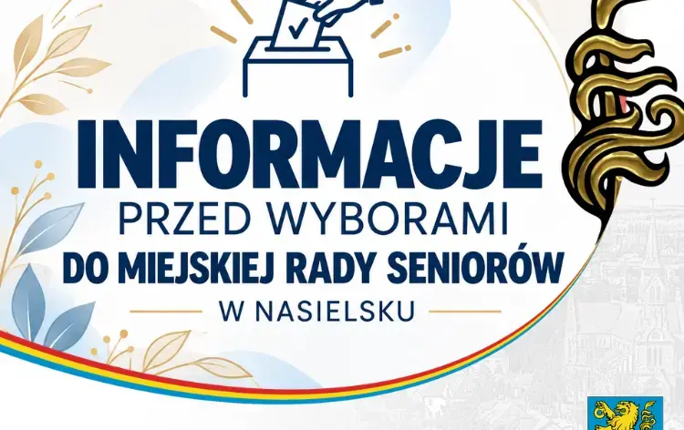 Informacje przed wyborami do Miejskiej Rady Seniorów w Nasielsku